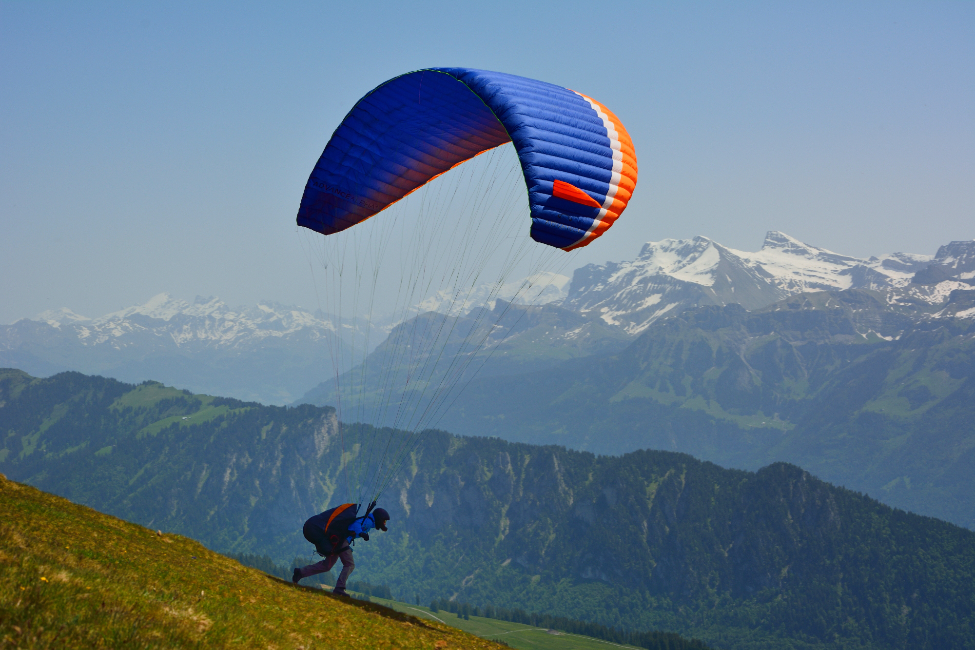 Paragliding - moj prvi polet.