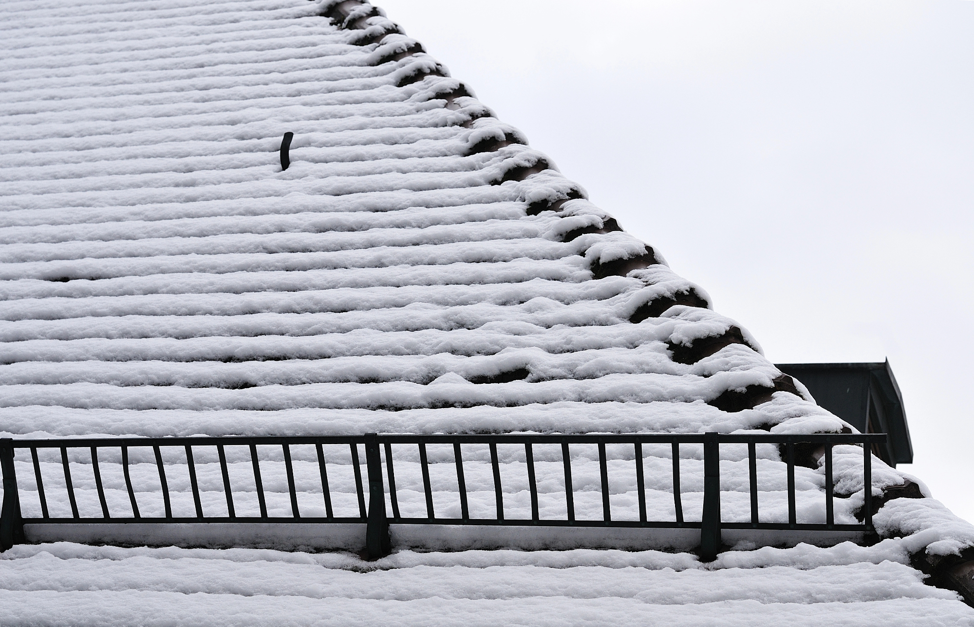 Kljub temu da so snegolovi majhni del na strehi, pa lahko ta reši velike težave